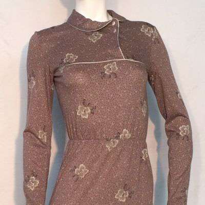 Dress Stefann Mode 1960 Size S Acrylic Wool