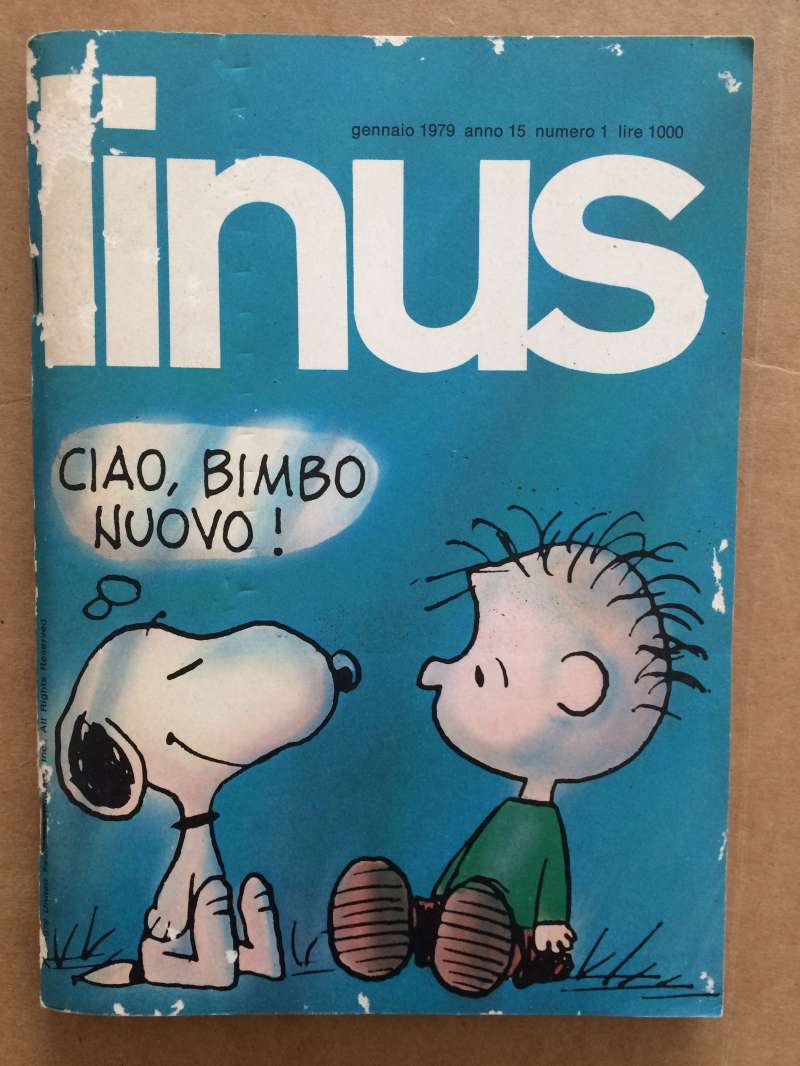 LINUS n.1 di gennaio 1979