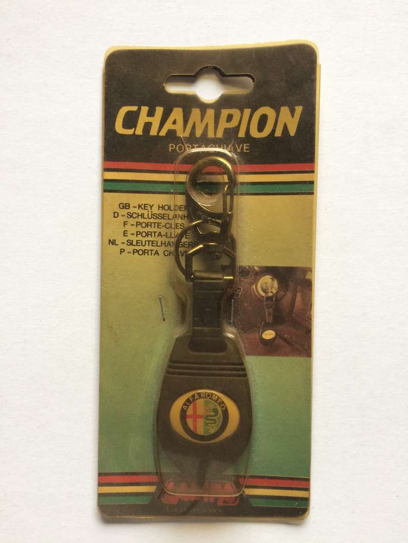 keychain LAMPA art. 65015 for Alfa Romeo Made in Italy 1980